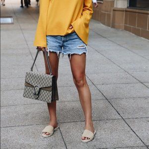 AGOLDE Parker Vintage Cut Off Short in Swapmeet 26